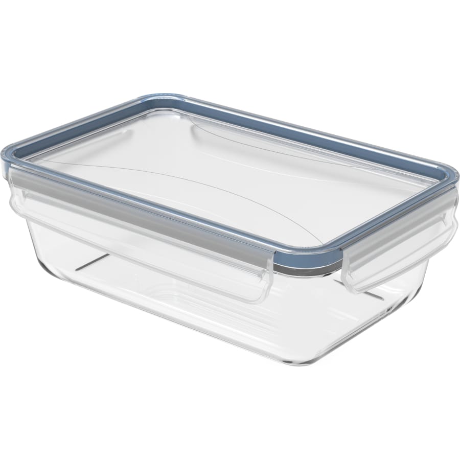 Rotho CLIC & LOCK Kühlschrankdose aus Glas 1,3 Liter