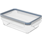 Rotho CLIC & LOCK Kühlschrankdose aus Glas 1,3 Liter