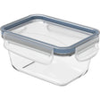 Rotho CLIC & LOCK Kühlschrankdose aus Glas 500 ml