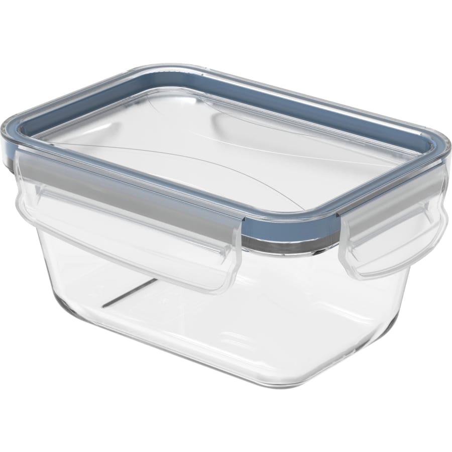 Rotho CLIC & LOCK Kühlschrankdose aus Glas 500 ml