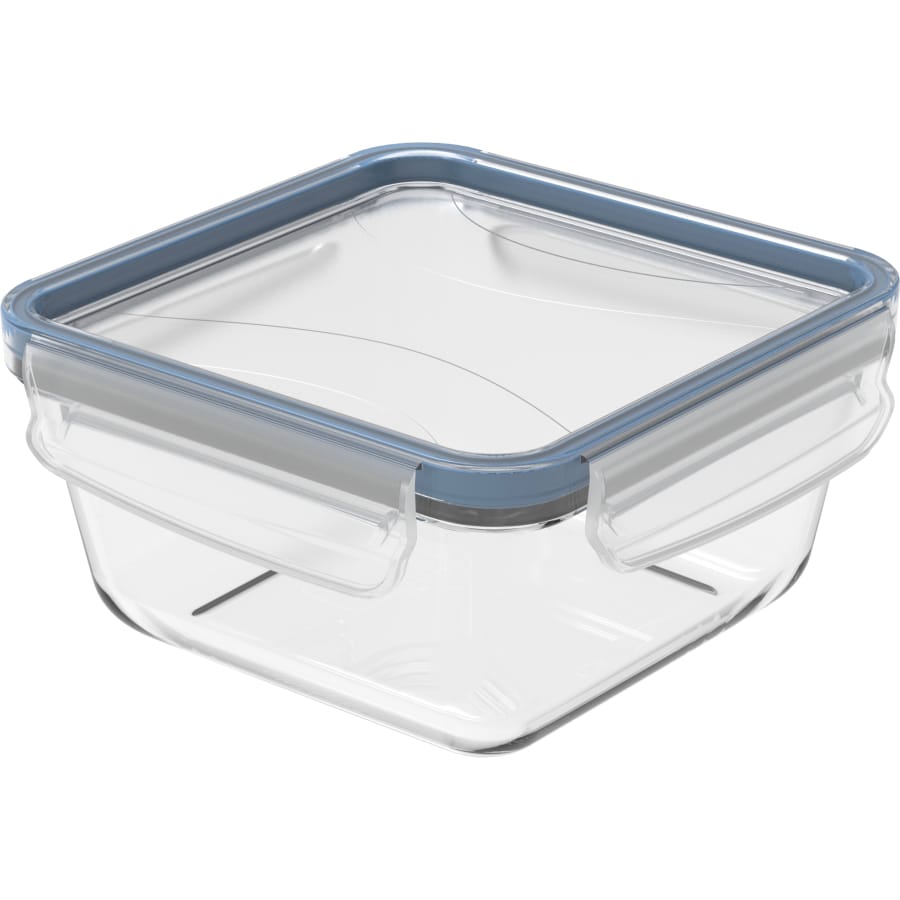 Rotho CLIC & LOCK Kühlschrankdose aus Glas 750 ml