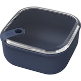 Rotho ELA Frischhaltedose 0,43 Liter, quadratisch midnight blue
