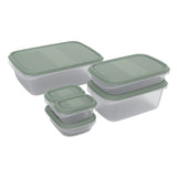 Rotho ELEMENTS Frischhaltedosen-Set 6er-Set