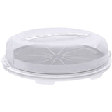 Rotho FRESH Tortenglocke flach transparent/porzellan
