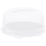 Rotho FRESH Tortenglocke hoch, transparent/porcelain
