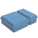 Rotho FUN Vesperbox und Lunchbox Lunchbox 1,6 Liter, blau