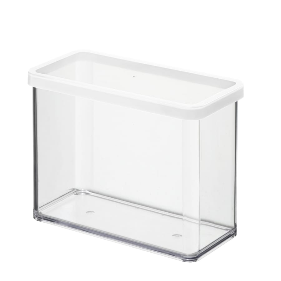 Rotho LOFT Premium Vorratsdose rechteckig, 2,1 Liter transparent
