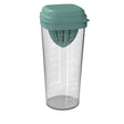 Rotho LOFT Shaker 5-in-1, 1 Liter mistletoe green