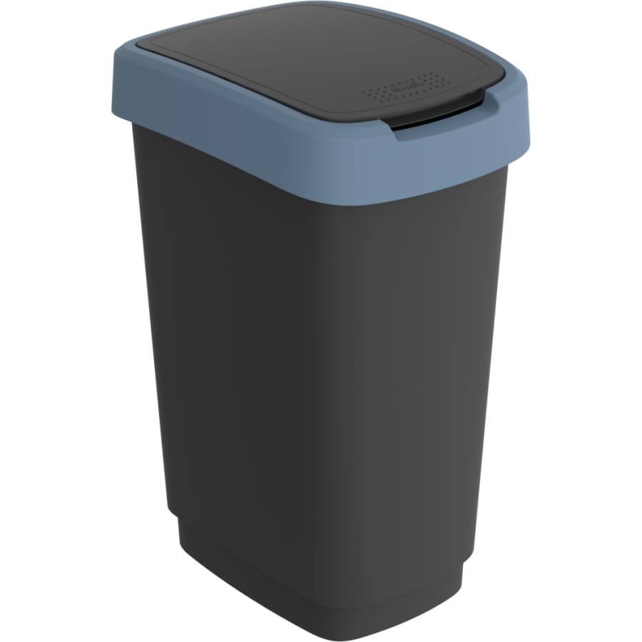 Rotho Mülleimer TWIST 25 Liter, horizon blue
