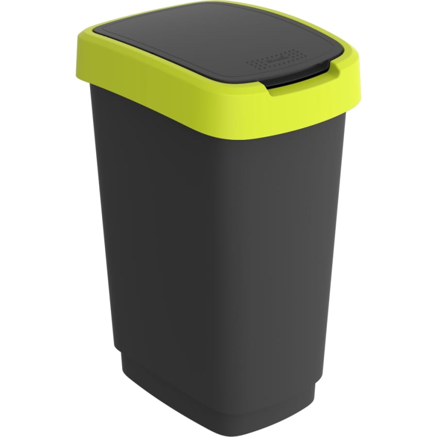 Rotho Mülleimer TWIST 25 Liter, lime green