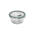 Rotho NALA Frischhaltedose Glas, 1 Liter rund
