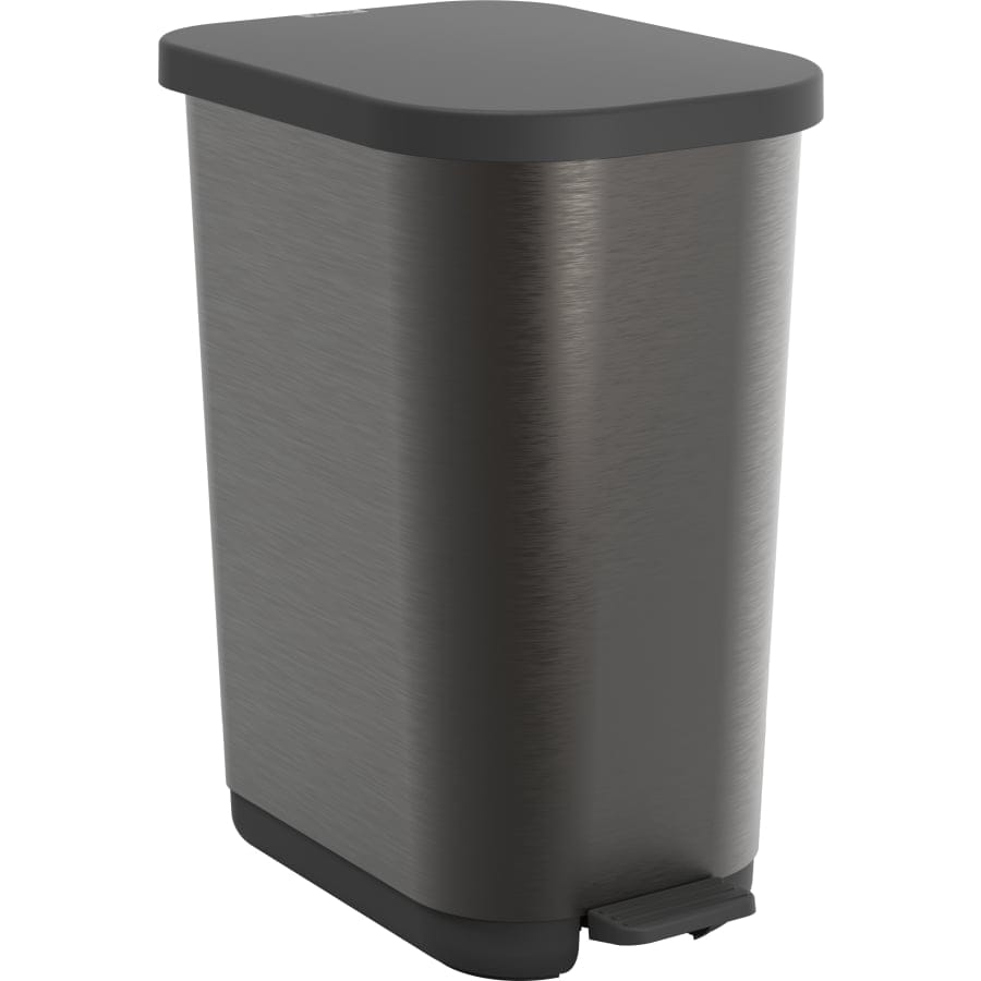 Rotho RIBO Treteimer, 35 Liter graphit