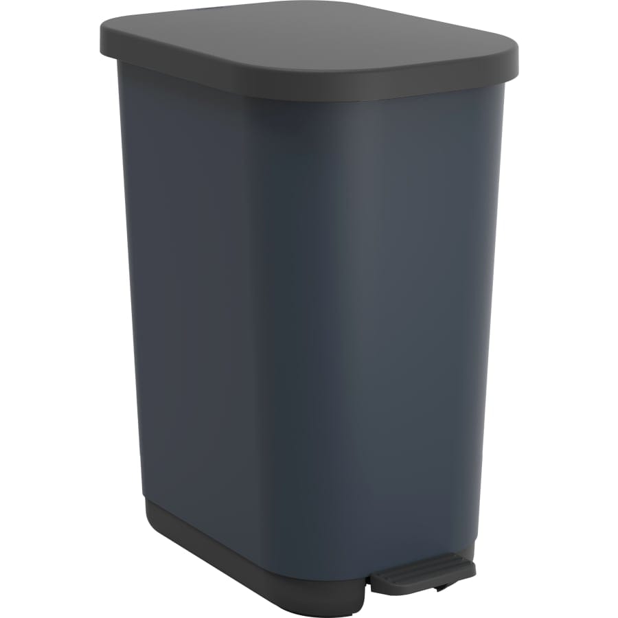 Rotho RIBO Treteimer, 35 Liter midnight blue
