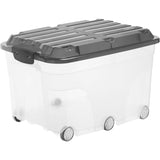 Rotho ROLLER6 Rollbox, 57 Liter anthrazit
