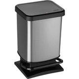 Rotho Treteimer PASO 20 Liter, carbon metallic
