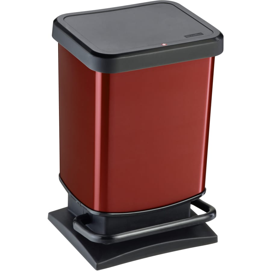 Rotho Treteimer PASO 20 Liter, rot metallic