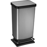 Rotho Treteimer PASO 40 Liter, carbon metallic