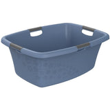 Rotho Wäschewanne FLOWERS 50 Liter, horizon blue