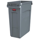 Rubbermaid Abfalleimer Slim Jim®, 60 Liter grau