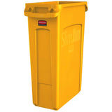 Rubbermaid Abfalleimer Slim Jim®, 87 Liter gelb