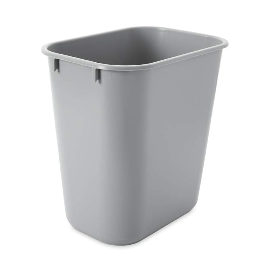 Rubbermaid Abfallkorb, Vollkunststoffbauweise, grau 12,9 Liter