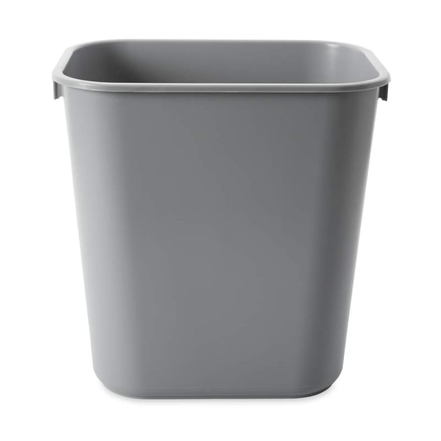 Rubbermaid Abfallkorb, Vollkunststoffbauweise, grau