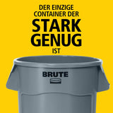 Rubbermaid BRUTE® Abfallbehälter, gelb