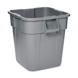 Rubbermaid BRUTE® Eckiger Abfallbehälter, grau 151,4 Liter