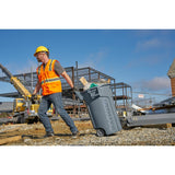 Rubbermaid BRUTE® Mülltonne auf Rädern, grau