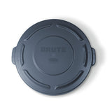 Rubbermaid Deckel mit Schnappverschluss BRUTE®, grau Deckel für 121 Liter