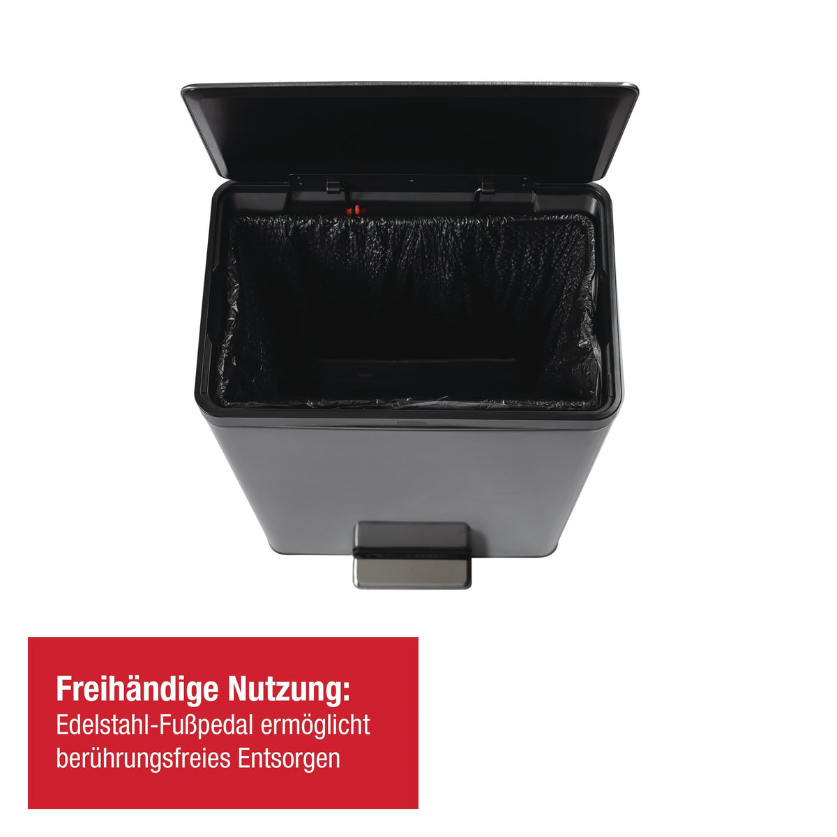 Rubbermaid® Elite® Treteimer, 45 L