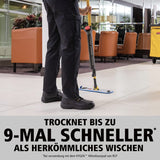 Rubbermaid HYGEN PULSE Mopp Bodenwischer, schwarz / gelb