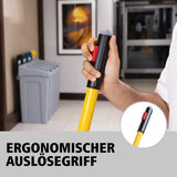 Rubbermaid HYGEN PULSE Mopp Wischmopp, schwarz/gelb, 3-teilig