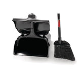 Rubbermaid Lobby Pro® Kehrschaufel mit langem Stiel, schwarz