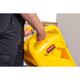 Rubbermaid mobiles Absperrsystem für Innenbereiche, 4 Meter, gelb