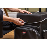 Rubbermaid QUICK CART Reinigungswagen, eleganter Trolley, grau