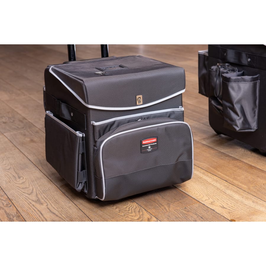 Rubbermaid QUICK CART Reinigungswagen, eleganter Trolley, grau