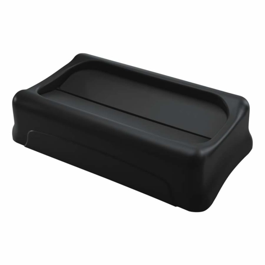 Rubbermaid Schwingdeckel Slim Jim®, schwarz