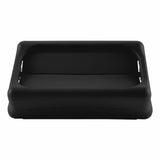 Rubbermaid Schwingdeckel Slim Jim®, schwarz