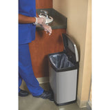 Rubbermaid Tretmülleimer Slim Jim® Step-On, Edelstahl