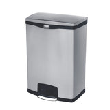 Rubbermaid Tretmülleimer Slim Jim® Step-On, Edelstahl