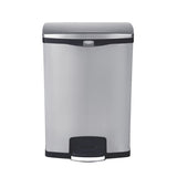 Rubbermaid Tretmülleimer Slim Jim® Step-On, Edelstahl 90 Liter