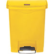 Rubbermaid Tretmülleimer Slim Jim® Step-On, Kunststoff, 30 Liter gelb