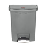 Rubbermaid Tretmülleimer Slim Jim® Step-On, Kunststoff, 30 Liter grau