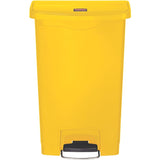 Rubbermaid Tretmülleimer Slim Jim® Step-On, Kunststoff, 50 Liter gelb