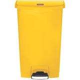 Rubbermaid Tretmülleimer Slim Jim® Step-On, Kunststoff, 68 Liter gelb