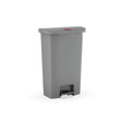 Rubbermaid Tretmülleimer Slim Jim® Step-On, Kunststoff, 68 Liter grau