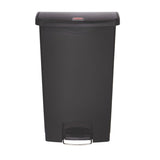 Rubbermaid Tretmülleimer Slim Jim® Step-On, Kunststoff, 68 Liter schwarz