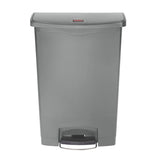 Rubbermaid Tretmülleimer Slim Jim® Step-On, Kunststoff, 90 Liter grau