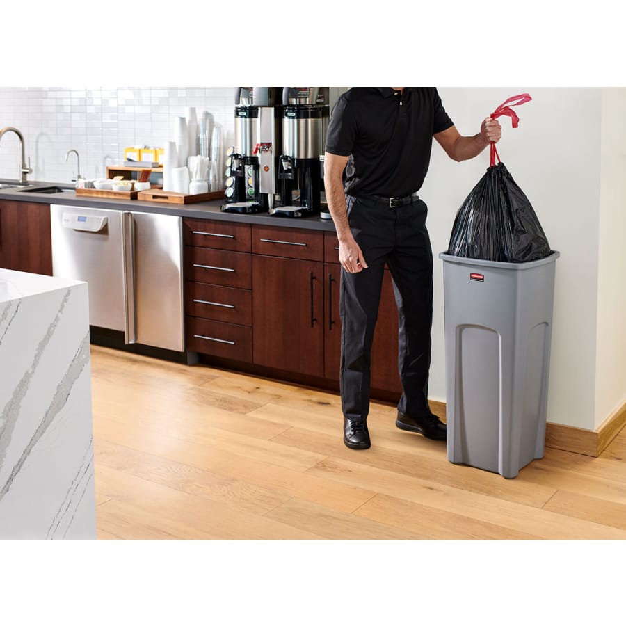 Rubbermaid UNTOUCHABLE® Abfallbehälter, quadratisch 87 Liter